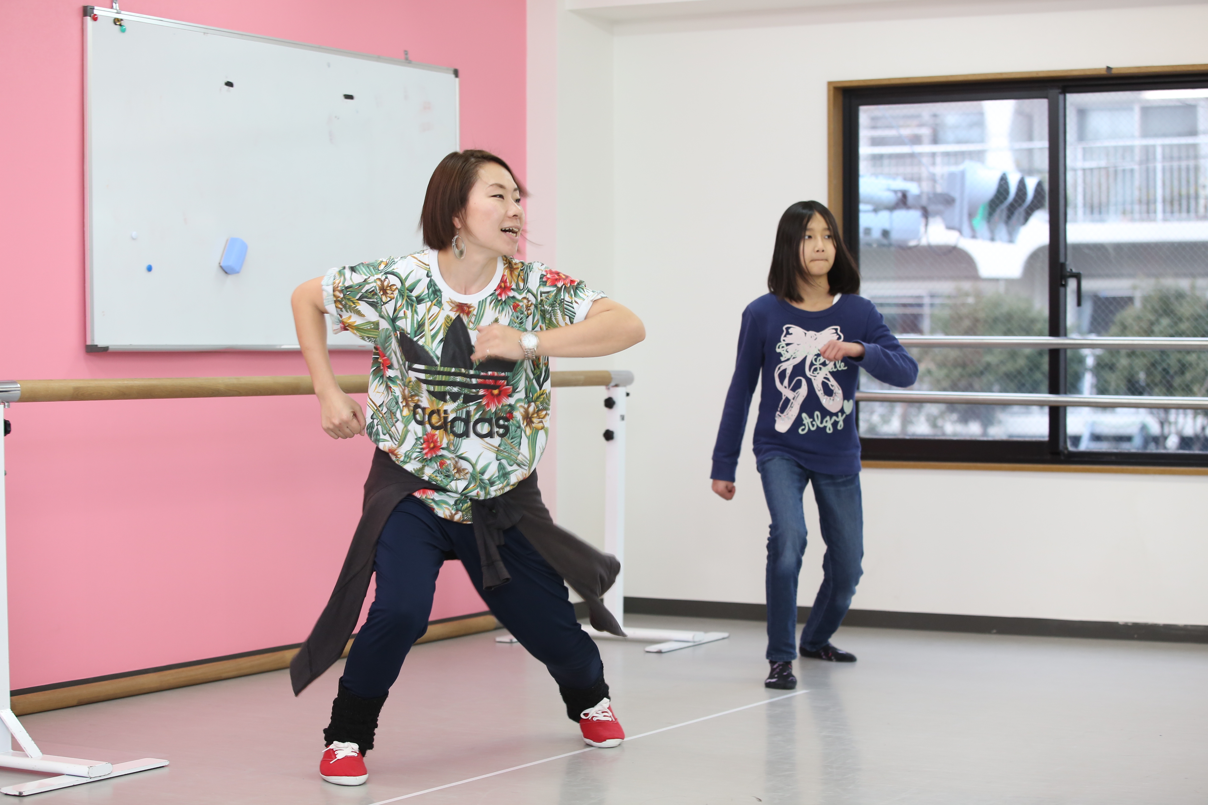 ダンスの授業風景