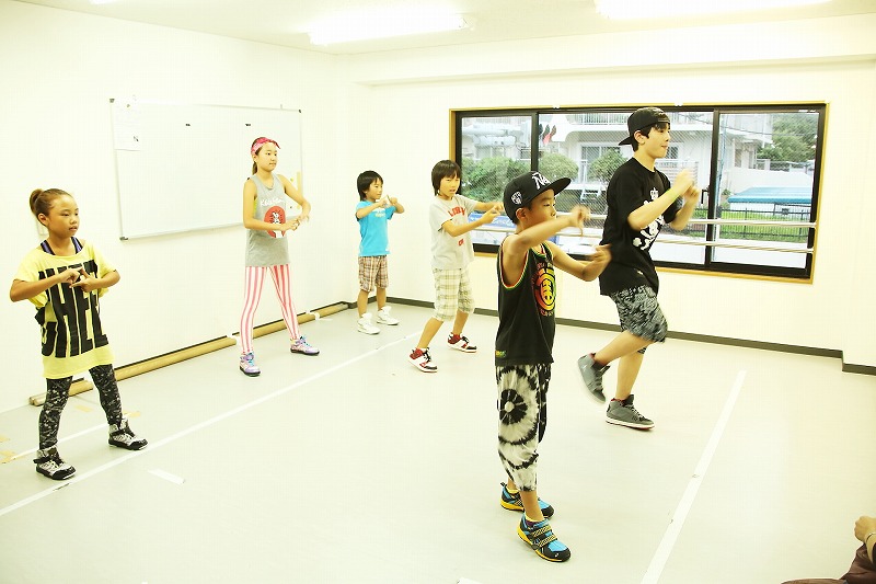 ダンスの授業風景