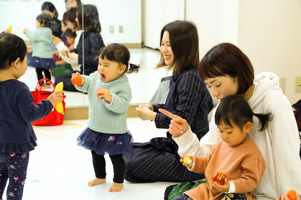 リトミックの授業風景