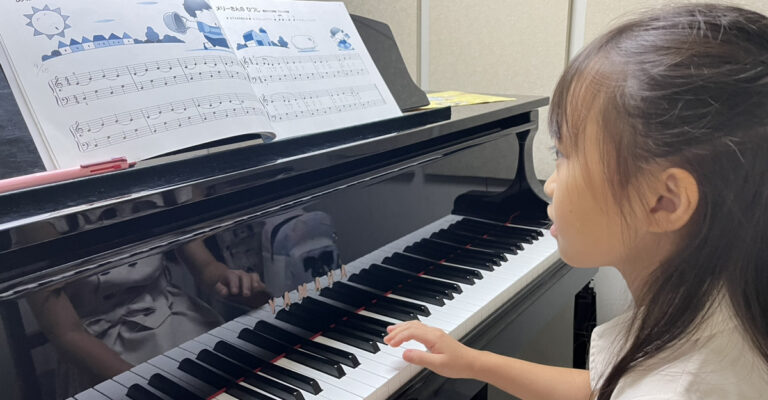 ピアノレッスン　菊川