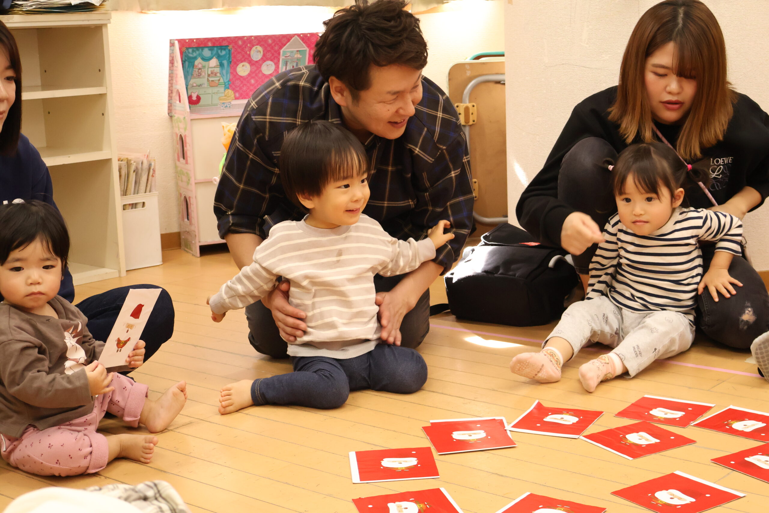 両国と菊川でベビーリトミック 少人数でゆったり落ち着いたレッスン